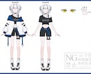 キャラデザ(ラフ)描きます 世界観まで伝わるキャラデザインラフ！ イメージ4