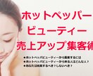 ホットペッパビューティー集客テクニック教えます 整体・治療院など個人サロンが着々と売上アップできる集客術① イメージ1