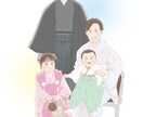 優しいタッチの似顔絵お描きします /プレゼント・お祝い・アイコンなど♡お急ぎ対応可能です♪ イメージ1