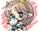 全身イラスト！かわいいデフォルメキャラ制作します プロのタッチで、萌えっと可愛いミニキャラを。 イメージ1