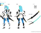 オリジナル、二次創作、用途に合ったイラスト描きます パキッとしたメカと豊満な女の子が主食です イメージ5