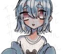 ふわっとした絵柄のSNSのアイコン描きます 似顔絵、人物追加、人形を持たせるなど。まずはご相談ください イメージ1