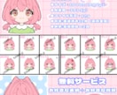 残り7名様限定価格‼️商用ok‼️で制作します 簡単やりとりで最短即日納品！背景透過ですぐ使えます！ イメージ2