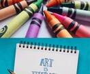 あなたの心をアートで読み解きます ママの心を描いて整える♡ クレヨンで楽しむ簡単アートセラピー イメージ1