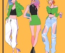 イラスト全般制作承ります アイコン/ヘッダー/MV/グッズ/表紙/幅広く対応いたします イメージ6