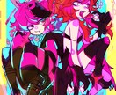 版権、オリジナルイラストお描きします ヘッダー、壁紙、うちの子描いて欲しい！そんな方にお勧めです！ イメージ2