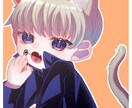 女の子も男の子も！オリジナルＳＮＳアイコン描きます コテキャ、オリジナル歓迎　キャラデザも可 イメージ5