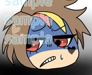 カートゥーン風アイコン描きます かわいくてどこか懐かしいミニキャラ！ イメージ3