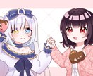 オリジナルキャラクターの一枚絵イラストを制作します あなたの活動のお手伝いをさせていただきます！ イメージ5