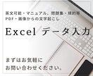 PDFや手書き資料をExcelに変換・入力します 英文可。住所録、手順書や技術指示書、雛型の作成も承ります イメージ1