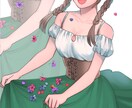 イラスト制作◆商用・同人・アイコン等全般描きます 男の子、女の子、筋肉質な男性や老女、BLやGLも可 イメージ2