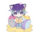 もちもちデフォルメイラスト描きます 【商用利用可】配信活動やSNSアイコンに イメージ5