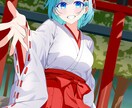キャラクターイラストを描きます SNSで使用できるアイコン、サムネ等を描きます イメージ2