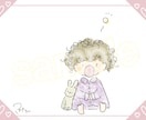 人、動物、物、お好きなイラスト"2種類"描きます 可愛いイラスト、バージョンの違うものを2種類描きます♪ イメージ7