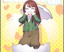 チョコシールサイズのイラストをご提供します あなた自身やオリキャラがビックリマンシールに！！ イメージ5