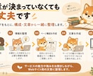 構成・文章から本格ホームページを制作します 10〜13ページ｜原稿作成から公開までまめにサポート イメージ4