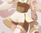 可愛いイラストお描きします 1枚絵、アイコン、キャラデザなど！ イメージ2
