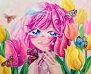 現役の美大生が素敵なアイコン作成します SNSで使える可愛い感じのアイコンを作成します！ イメージ2