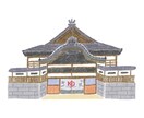 手書きでシンプルな建物や建造物の絵を描きます パンフレットやチラシにぜひご活用ください！ イメージ8
