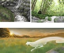 挿絵、イラストカット等制作します 文章やテーマに寄り添う挿絵・イラストカットを制作します イメージ5