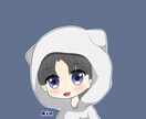 SNS用アイコン描きます あなただけの可愛いミニキャラ作ります！ イメージ3