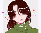 SNS用アンニュイでお洒落なアイコン作成します SNSやビジネス用に他と被らないイラスト イメージ8