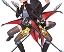 商用利用可！幅広い用途のイラストを描きます かっこ可愛いイラストが好きな方は一度ご覧ください！ イメージ4