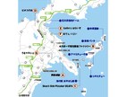 Webや印刷物のわかりやすい正確な地図を制作します 大手出版社でのスキルを生かしたMAPの専門職が制作します イメージ4