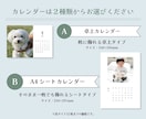 オリジナルカレンダー作ります お子様やペット、大切なぬいぐるみ等、大切なうちの子カレンダー イメージ3