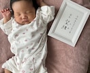 シンプルな命名書を心を込めて仕上げます 出産祝いのお手伝いをさせていただきます！ イメージ3
