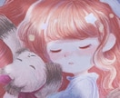 絵本風アイコンイラスト描きます 絵本風のやわらかいタッチでのイラスト依頼承ります！ イメージ1