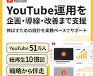 YouTube運用を企画投稿設計改善サポートします YouTube動画12本＋設計伴走｜少数精鋭で長期支援します イメージ1