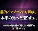 霊的インプラントを解放し魂の本質を目覚めさせます もう迷わなくていい。“真の自分”が、ここから目を覚まします イメージ1