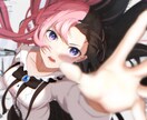 可愛い、カッコいい女の子のイラスト作成いたします アイコン、サムネ、立ち絵などを作成します イメージ2