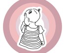 線画でシンプルお洒落に描きます お子様やカップルの写真、好きな物をシンプルに描きます。 イメージ5