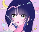 80~90年代風イラスト・アイコン制作します 80年代・90年代風のレトロ・ニューレトロなポップなイラスト イメージ9