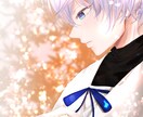 キラキラした人物のイラストを作成します 特に少年のイラストが得意です。女性もSNSにて実績有ります。 イメージ8