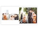 印刷込◎20ページ☆結婚式のアルバムを作ります 写真を送るだけ☆フルサポートいたします！成人式・お子様にも イメージ4