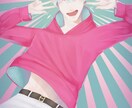 あなたのオリキャラ厚塗り風にします 厚塗り風のかき方で質感をリアルに表現します！ イメージ5