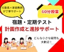 宿題・ワーク・テスト対策フォローします 自分一人では進んでできないことも一緒に進めていきましょう！ イメージ1