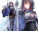 あなたの素敵なキャラクターをデザインします ゲーム／TRPG／IRIAM オリキャラが必要な方 イメージ3