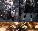 Cosplay画像修正・加工・合成できますます 顔の修正。エフェクト追加など写真をアニメに近づける イメージ3