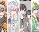 チェキ風画像付きのイラストを制作します コテ同、夢絵、創作、3L可能です イメージ2