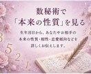 あの人の気持ちを丁寧に鑑定します 3つの占術で恋愛を丁寧に鑑定します イメージ4