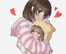 あなたのSNSアイコンを作成します 美少女などのイラストを描きます。 イメージ3