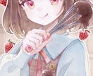 完全おまかせで水彩画風イラスト制作します （商用利用OK）人物イラストを制作いたします イメージ3