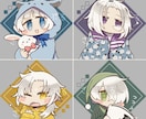 ミニキャラのアイコン描きます SNSで使えるゆるかわいいミニキャラのアイコンです イメージ7