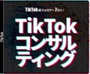 TikTokアカウントのコンサルをします 総フォロワー7万人のマーケティング戦略を伝授！ イメージ1