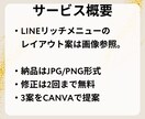 リッチメニュー作成します 直感的に使えるアカウントを実現！ イメージ2