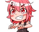 あなただけのオリジナルアイコンを描きます SNSやゲームのアイコンにいかがですか？ イメージ1